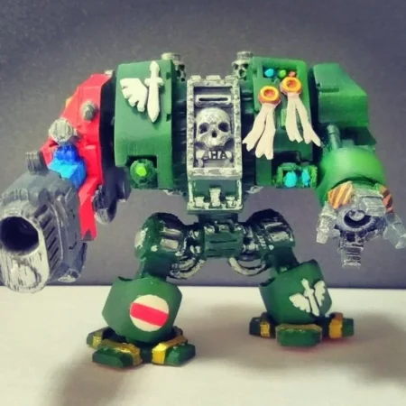 Еще немного дредноута из вселенной warhammer 40k.