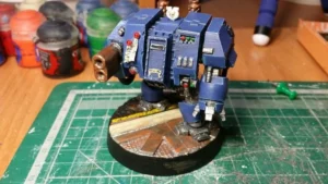 Изображение — Полностью покрашенный дредноут из вселенной Warhammer 40000