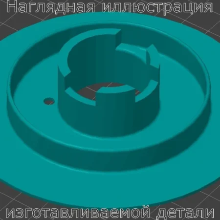 Изображение - Крышка шестерни ГРМ BMW M20B25 1987-1993 на моторы m20b20, m20b23, m20b25 motronic. - Stav3DPrint