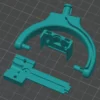 Изображение - Правое усиленное крепление шарнира и хомута Audio-Technica ATH-M40x - Stav3DPrint