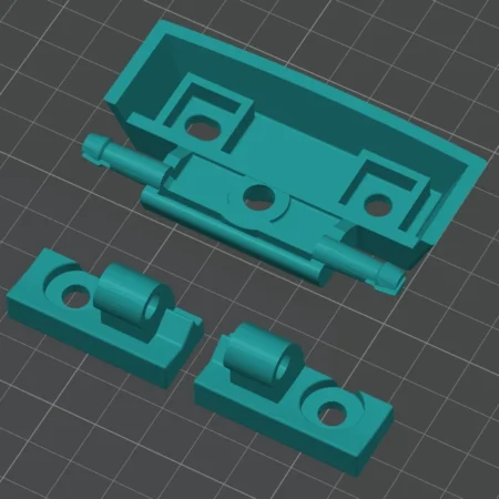 Изображение - Шарнир крышки подлокотника Toyota RAV4 (2000-2005) - Stav3DPrint
