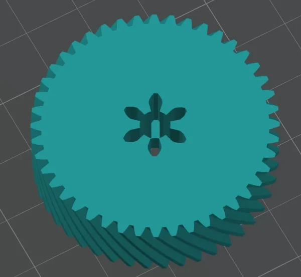 Изображение - Первая ведущая шестерня измельчителя Royal 1212X - Stav3DPrint