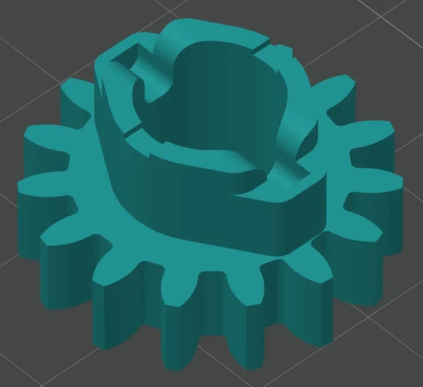 Изображение - Шестерня для конвертовкладочной машины NEOPOST DS-75 2240018B - Stav3DPrint