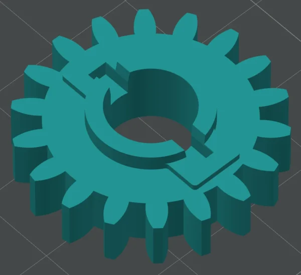 Изображение - Шестерня для конвертовкладочной машины NEOPOST DS-75 2240936H - Stav3DPrint