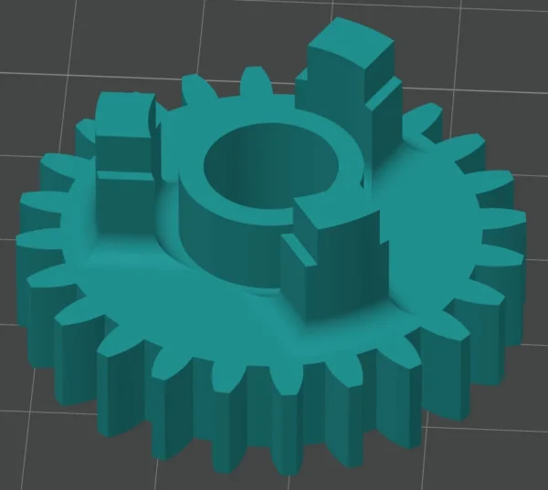 Изображение - Шестерня для конвертовкладочной машины NEOPOST DS-75 2930902X - Stav3DPrint