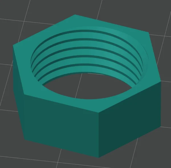 Изображение - Гайка ветрозащитного экрана BMW аналог 61671378633 - Stav3DPrint