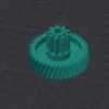 Изображение - Косозубая шестерня для шредера Rexel ProStyle+12 - Stav3DPrint