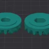 Изображение - Шестерни конические кухонного комбайна Grunhelm GKM 0018 - Stav3DPrint