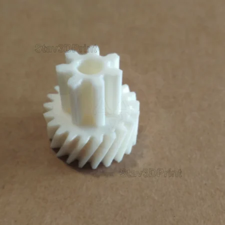 Изображение - Приводная косозубая шестерня 7*21 для шредера Fellowes PS-65C - Stav3DPrint