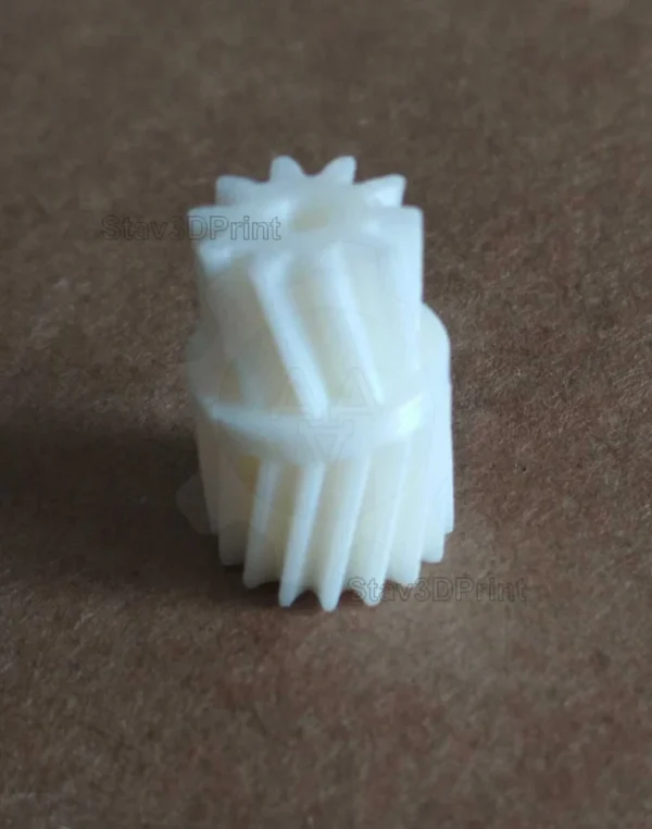 Изображение - Шестерня и червяк для замка двери mercedes w211, w203 - Stav3DPrint