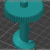 Изображение - Шестерня замка багажника OPEL, VOLVO, FORD, LAND ROVER, RANGE ROVER - Stav3DPrint